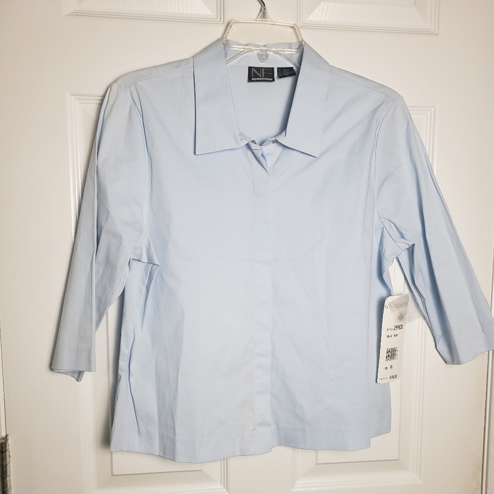 New Frontier Button Down Blouse
